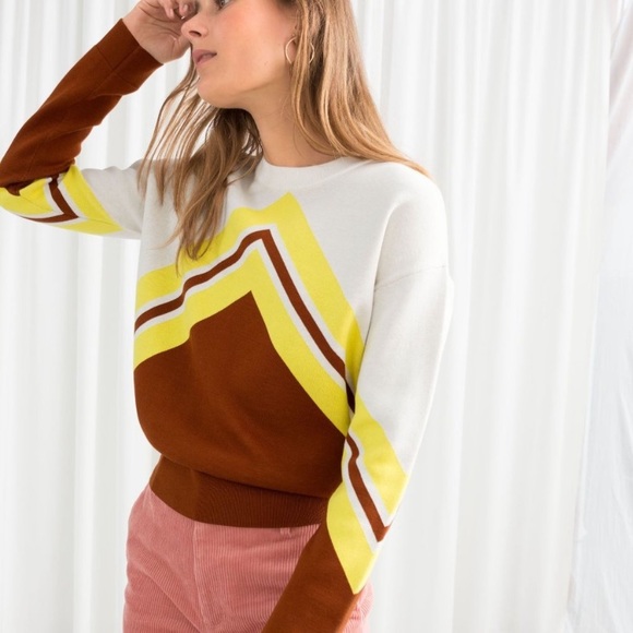 & Other Stories Sweaters - & Other Stories Varsity Sweater XS